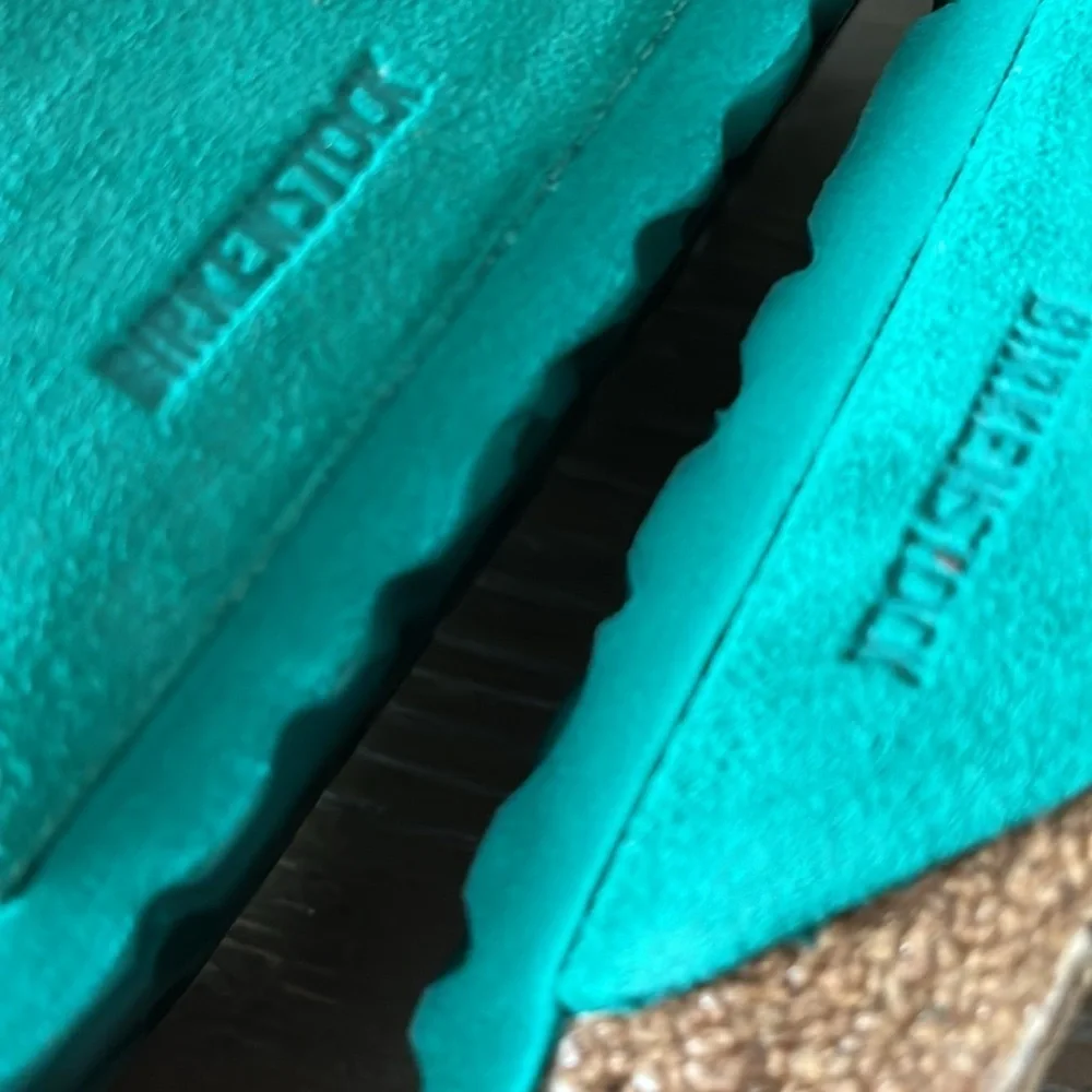 Birkenstock Uji Green Sandals New with tags size 38/7